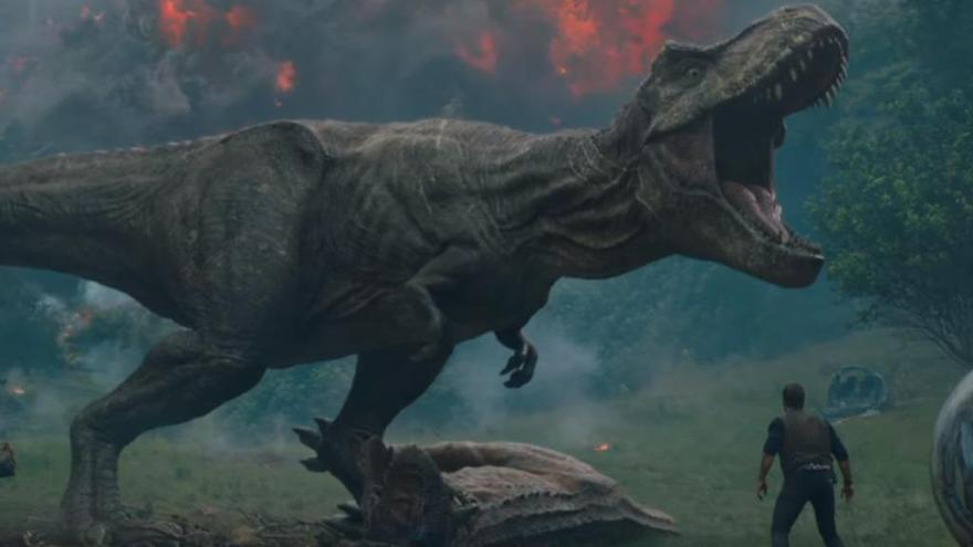 Escena de la película &#039;Jurassic World: El Reino caido&#039;.