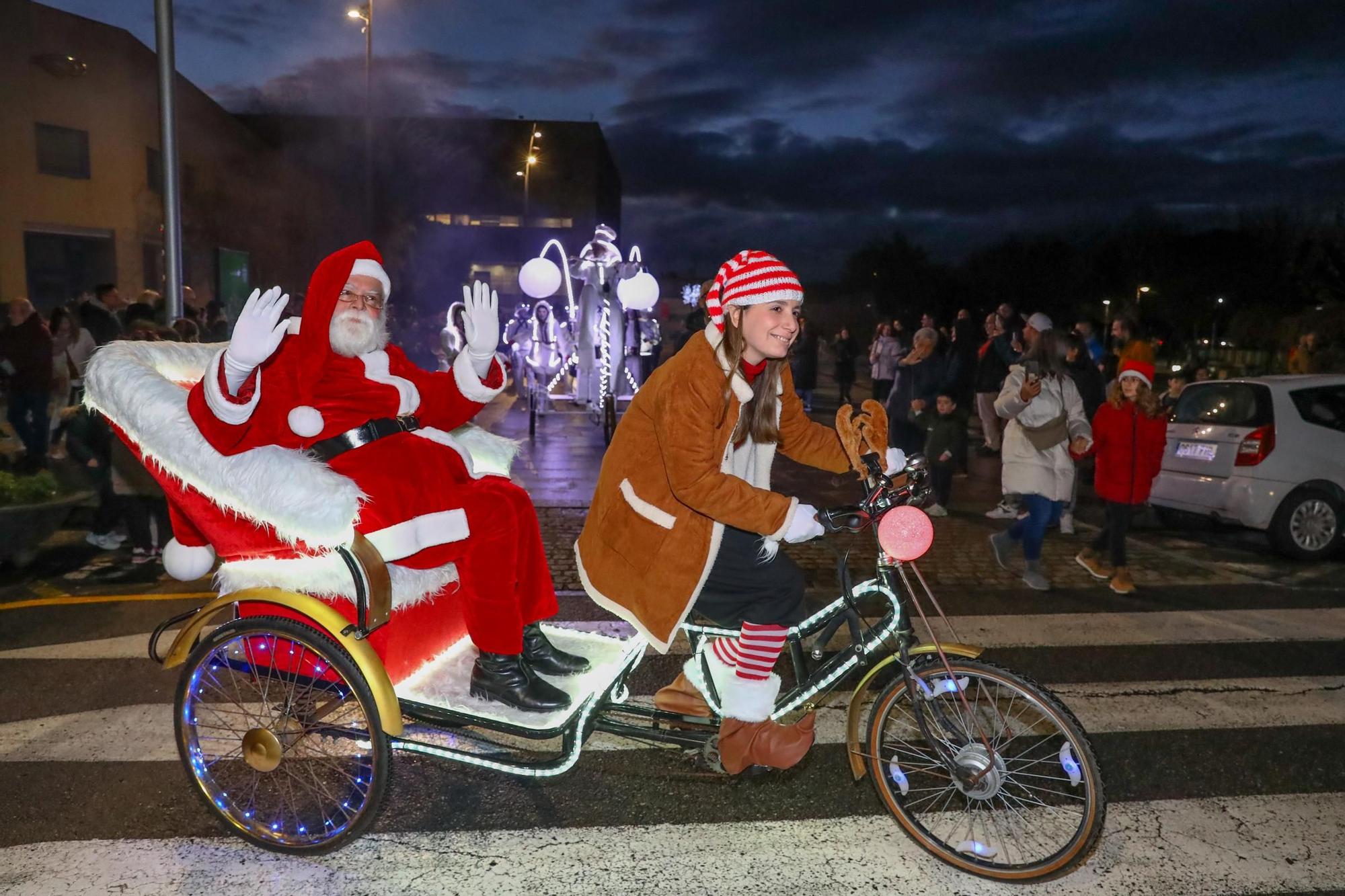 La Navidad ya deslumbra en Vilagarcía