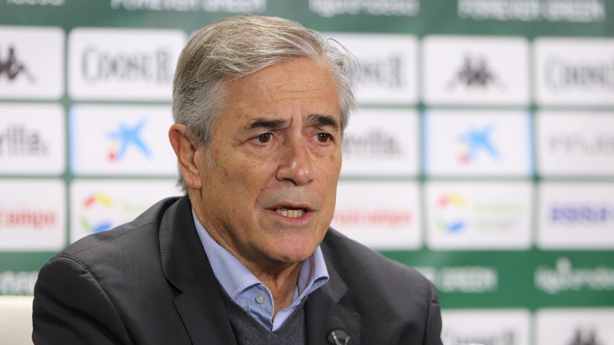 Berdi Pérez, exdirector deportivo del Real Betis