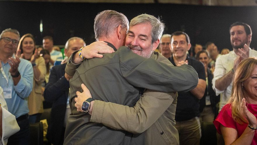 Francisco Linares renueva el liderazgo insular de Coalición Canaria con el 98% de los votos