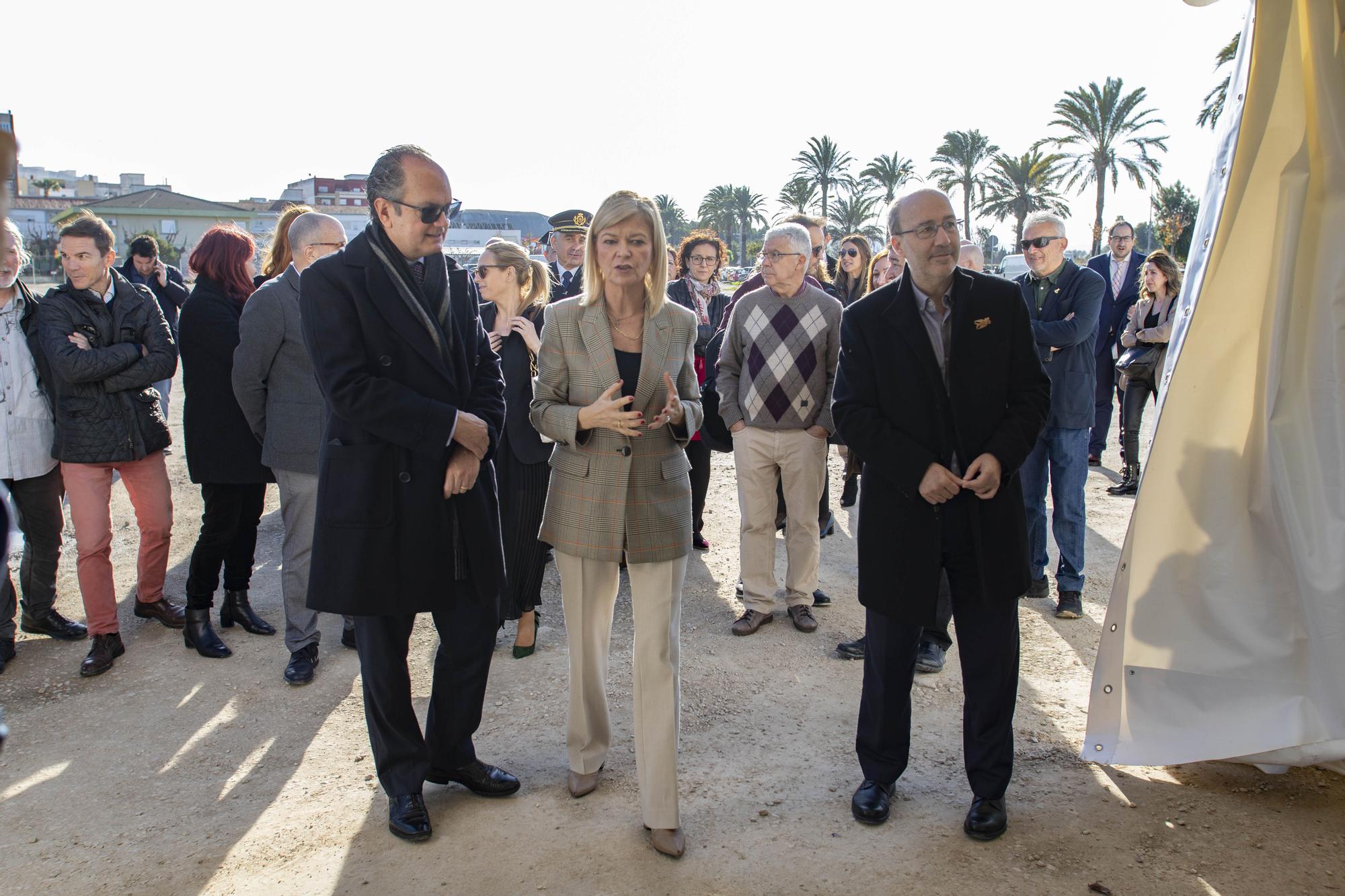 Inicio de la construcción del Palau de Justícia de Alzira