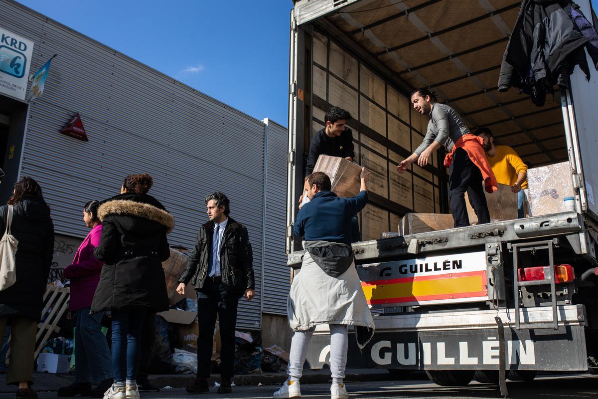 Voluntarios de Barcelona envían ayuda a las victimas terremoto de Turquía