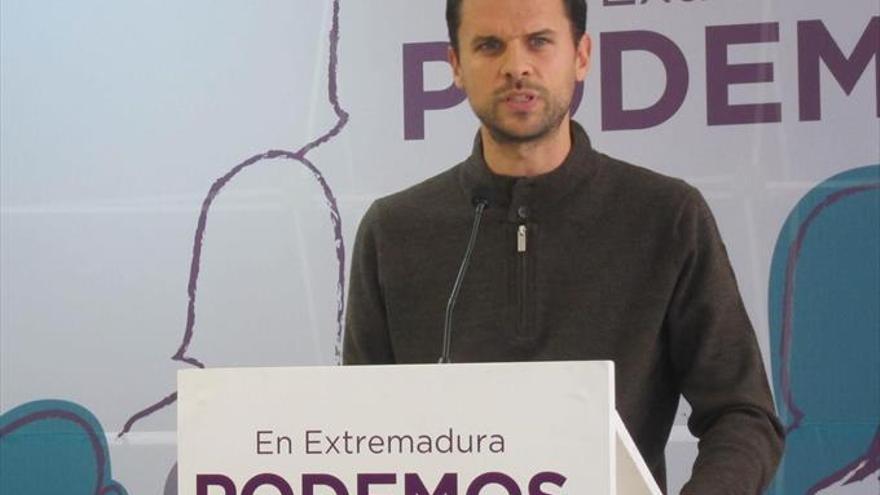 Álvaro Jaén (Podemos): &quot;Si el PSOE no endereza el rumbo será complicado entendernos&quot;