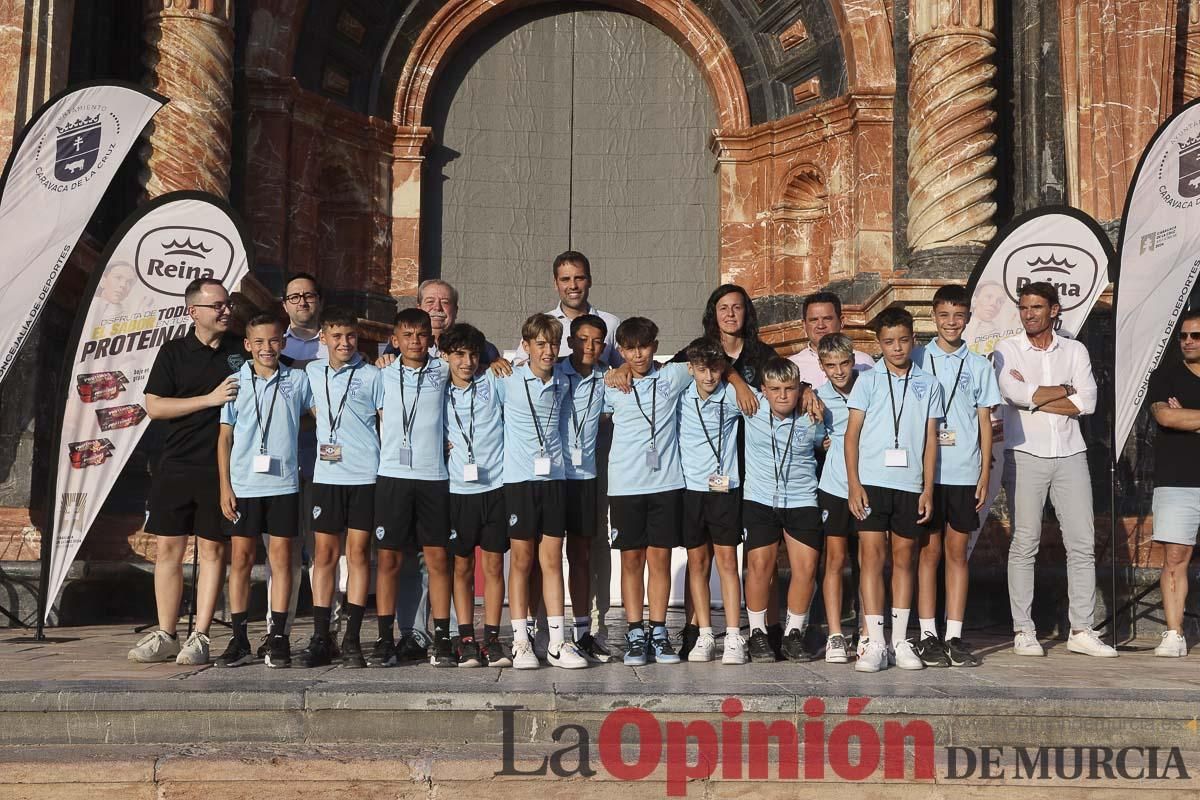 Recepción de la Tomir Cup en Caravaca