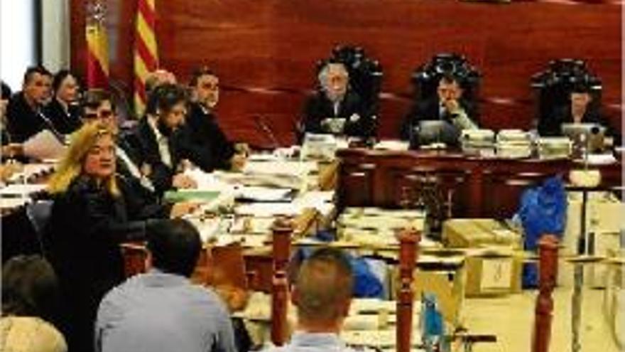 Imatge del judici de l&#039;atac neonazi a Manresa, que es fa a Barcelona