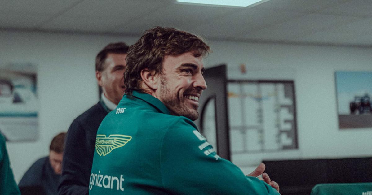 Fernando Alonso, ilusionado con la temporada.
