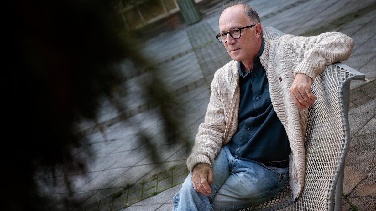 Domingo Gari-Montllor Hayek, ayer en el Campus de Guajara.