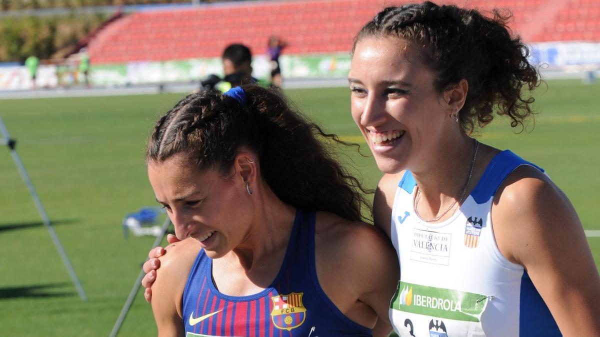 Sara Gallego, junto a la madrileña Daniela Fra