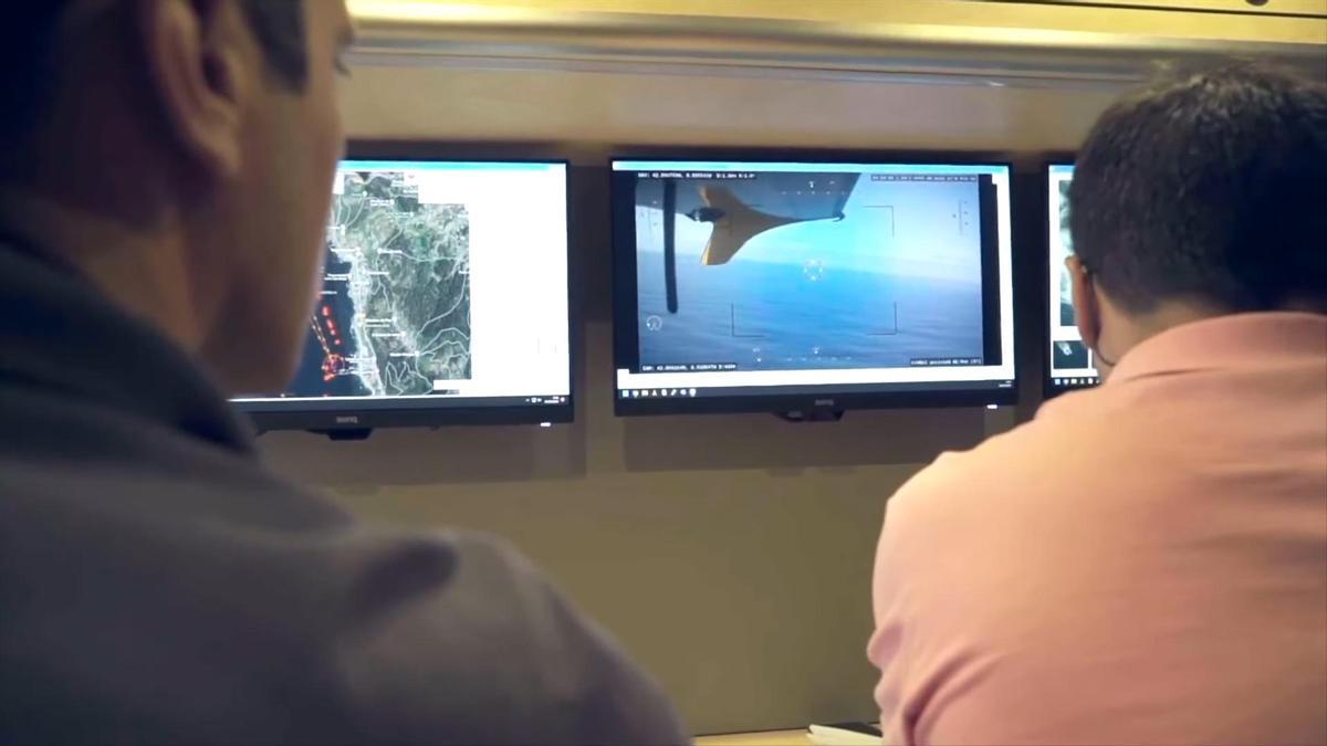 Tareas de dirección y análisis de las imágenes captadas por el dron.