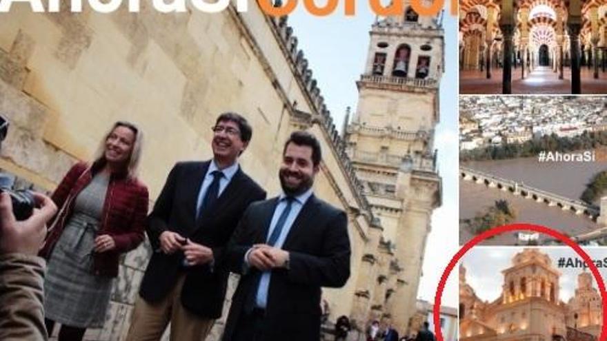 Cs se ve envuelto en una polémica por un tuit que confunde la catedral de Córdoba con la argentina