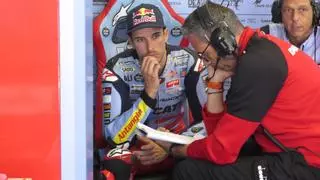 Márquez: "Bagnaia y Martín están a otro nivel, ¡ojalá! pueda pelearles la victoria en Alemania"