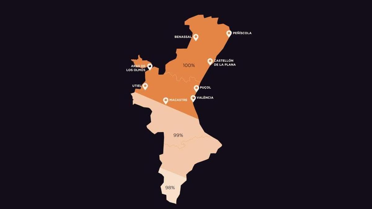 Mejores zonas para ver el eclipse solar del 12 de agosto en la Comunitat Valenciana