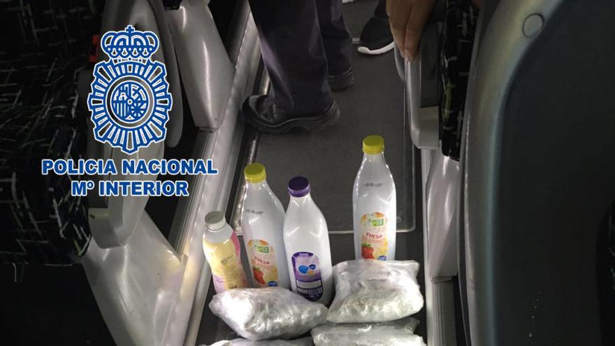 Detenidas en la estación de autobuses de Murcia con 20 kilos de hachís