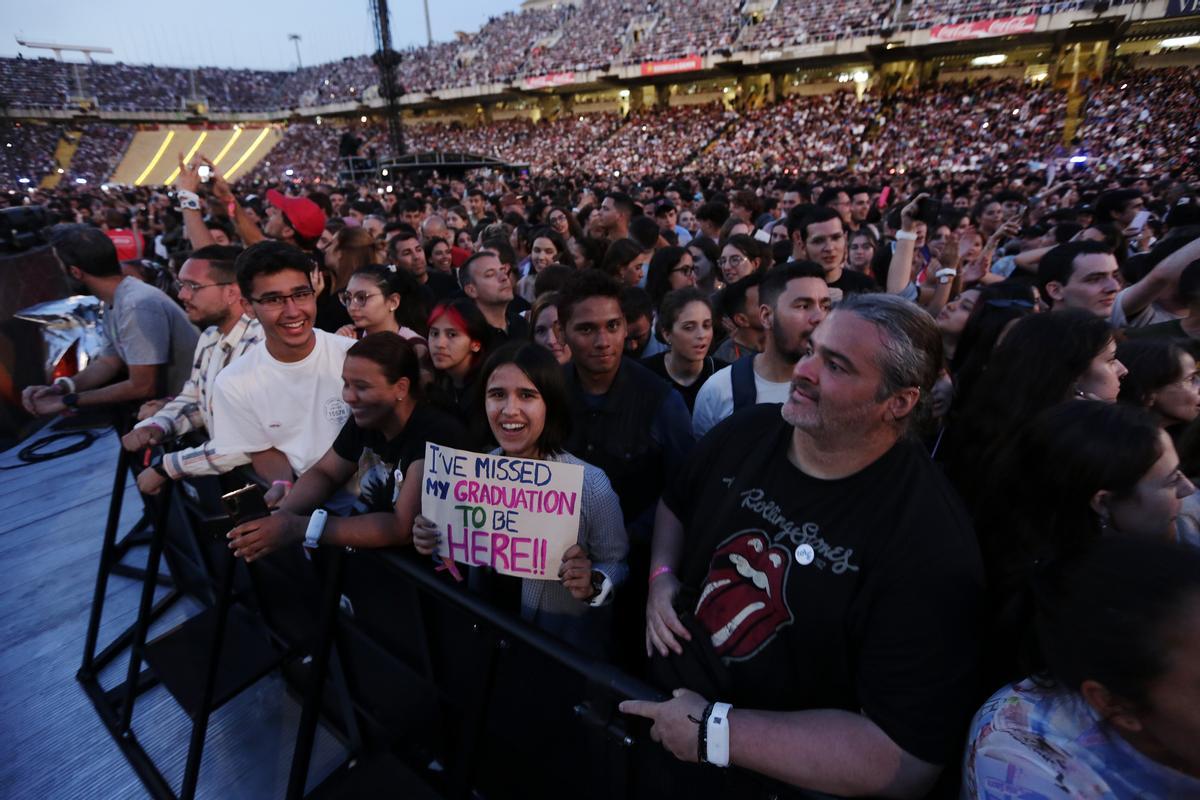 Coldplay en el Estadi Olímpic Lluis Companys