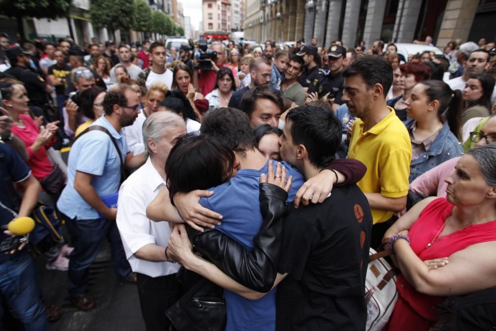 Concentración en Gijón