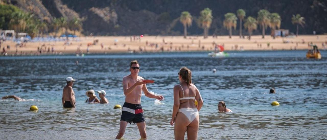 Playa de Las Teresitas, en Santa Cruz de Tenerife.