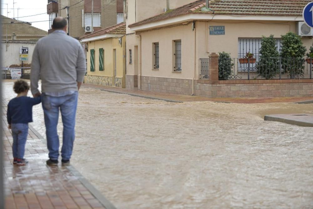 Borrasca Gloria: lluvias e inundaciones en Los Alcázares y San Javier