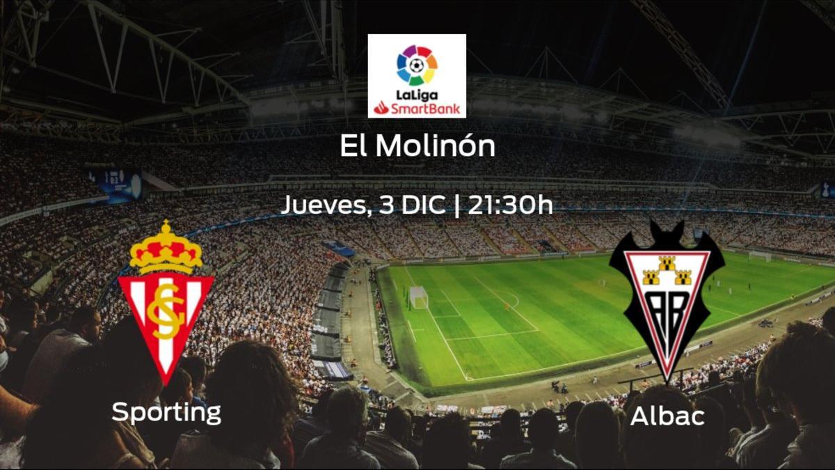 Previa del encuentro: el Real Sporting recibe al Albacete