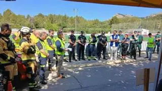Andratx acoge un gran simulacro de incendio forestal, con 150 efectivos