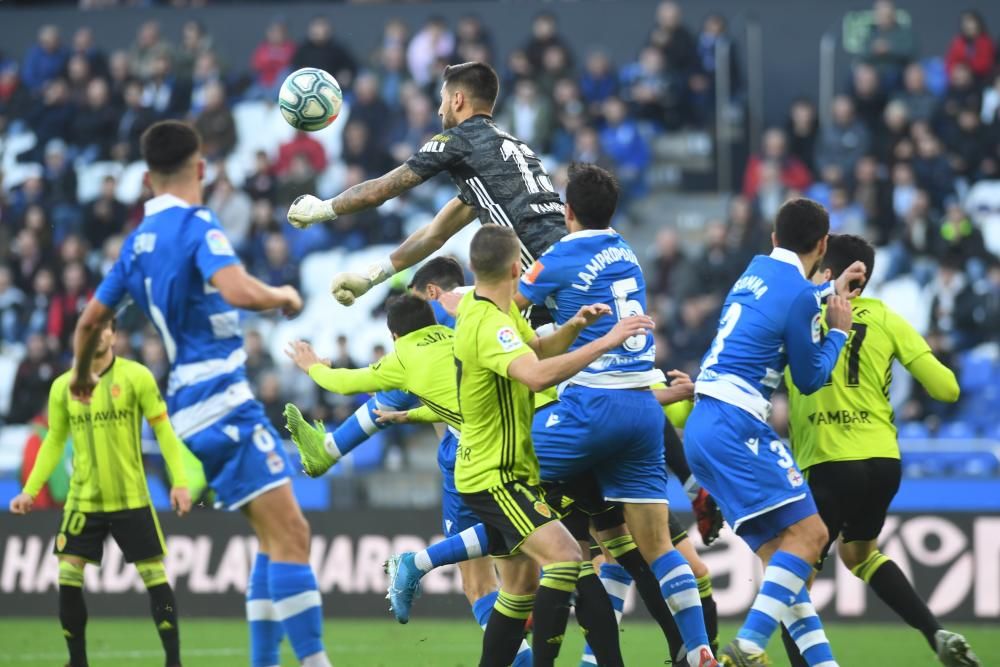 El Dépor cae 1-3 ante el Zaragoza