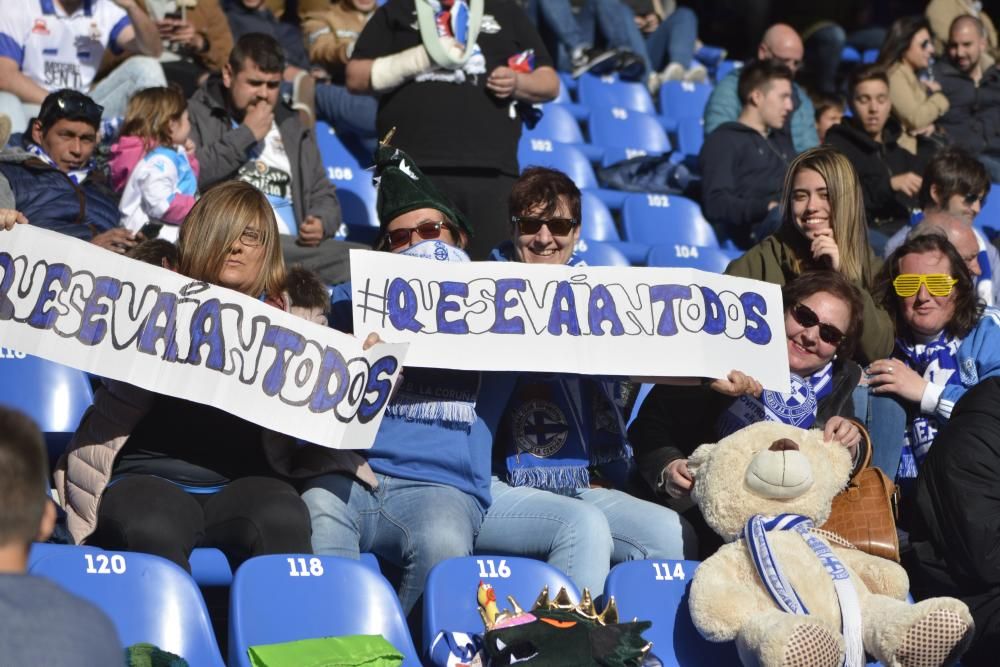 El Dépor cae ante el Villarreal en Riazor