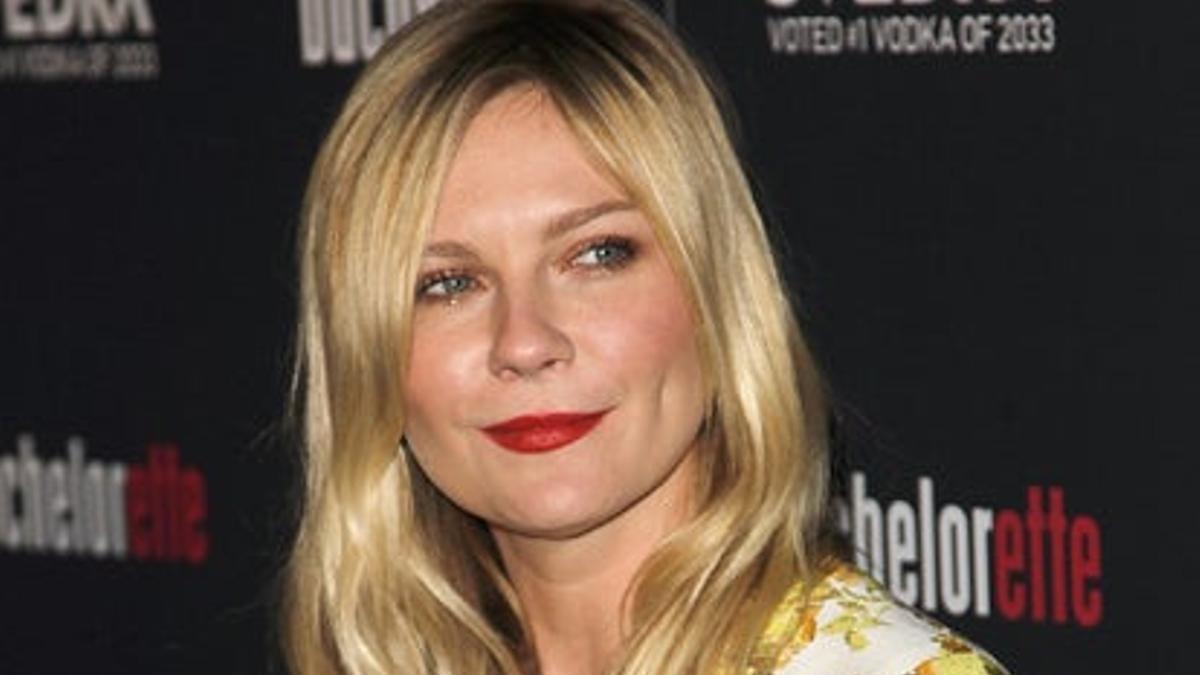 Kirsten Dunst en el estreno de 'Bachelorette'