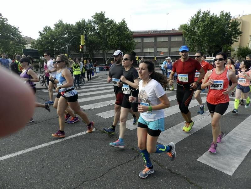 Fotogalería de la XVIII edición de la media maratón de Zaragoza