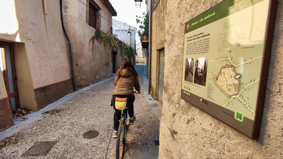 Navata estrena un recorregut per conèixer la història medieval del poble