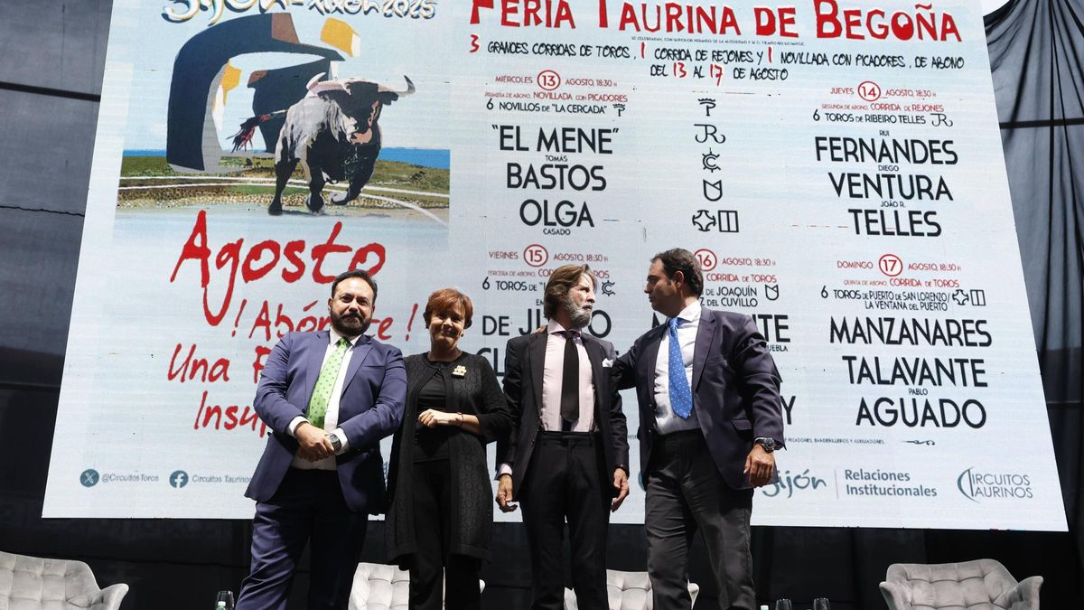 Así fue la presentación de la feria taurina de Gijón (en imágenes)