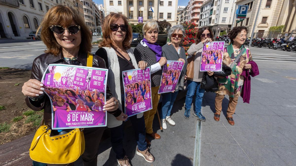 Mujeres Feministas convocan la manifestación del 8M en Alicante