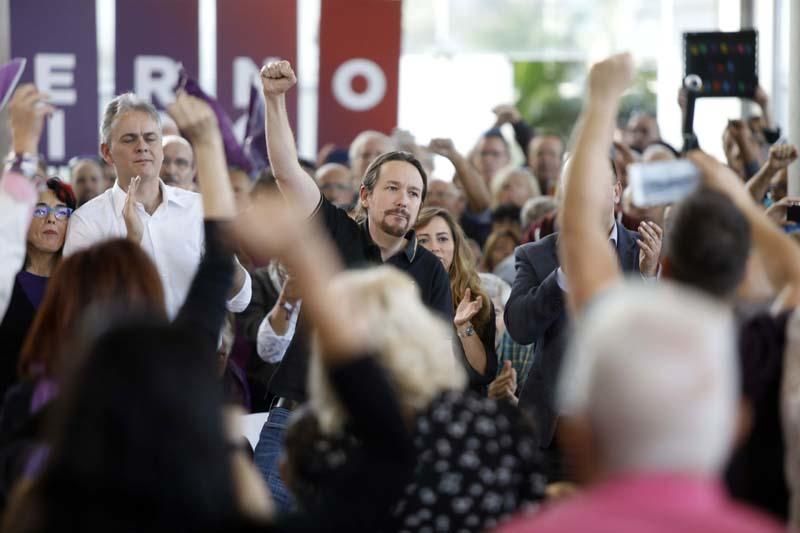 Mitin de Pablo Iglesias en València