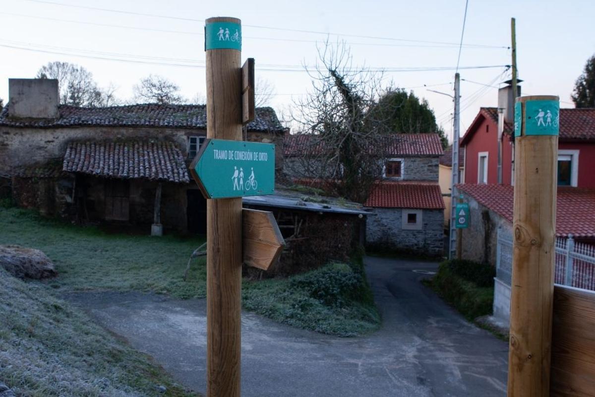 Señalización de la senda ZEC