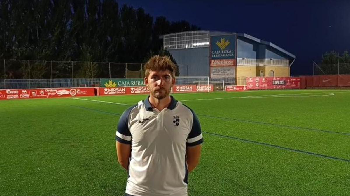Pablo Cortés, entrenador del CD Villaralbo