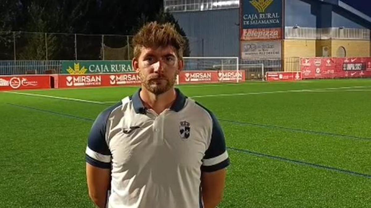 Pablo Cortés, entrenador del CD Villaralbo