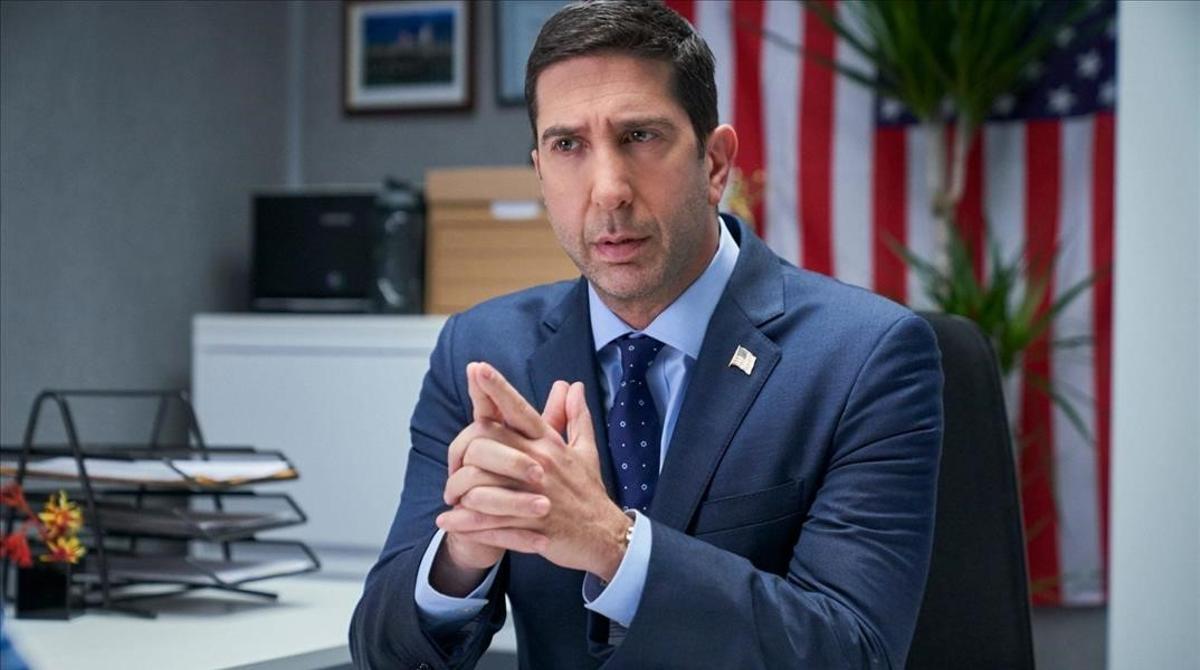 David Schwimmer, en la comedia televisiva 'Intelligence'.