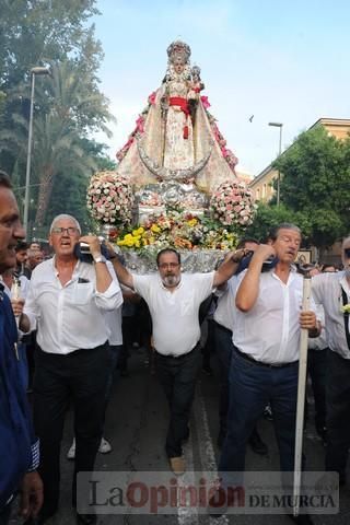 Bajada de la Virgen de la Fuensanta desde su Santuario en Algezares (II)