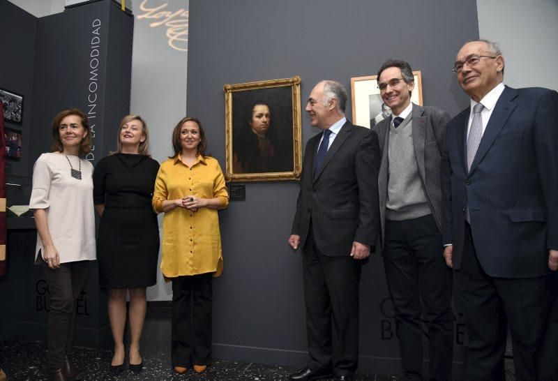 Presentación del primer autorretrato de Goya en su exposición con Buñuel en Madrid