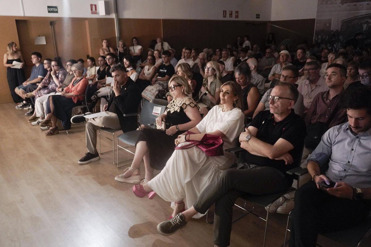 Vista general del públic assistent a l’acte celebrat aquest dissabte al matí