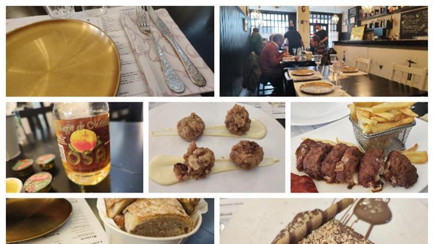 En imágenes, una experiencia en el restaurante "Abrelatas" de Pola de Siero