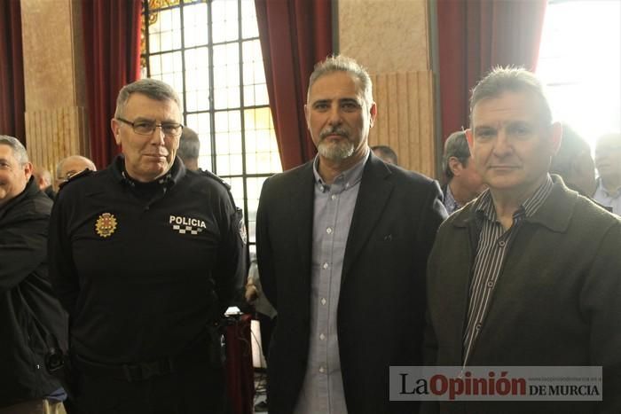 Homenaje a los policías locales jubilados en Murcia