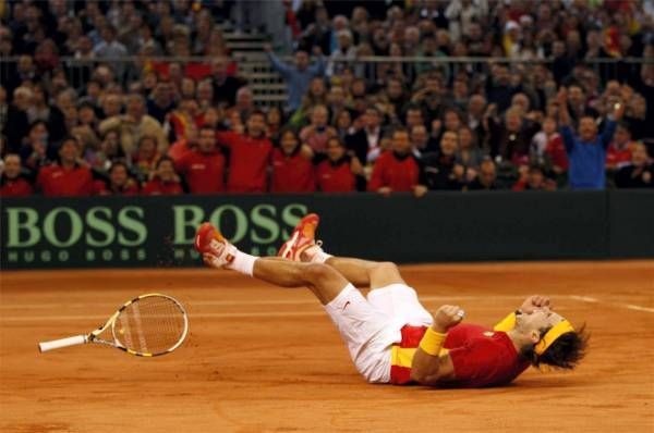 Nadal da la Davis a España