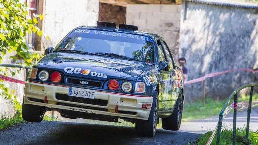 El Ford Sierra Cosworth de Daniel Alonso.