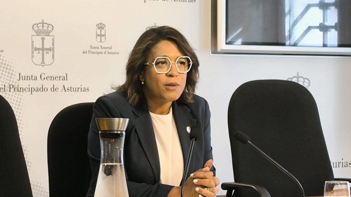 Sandra Camino durante la rueda de prensa.
