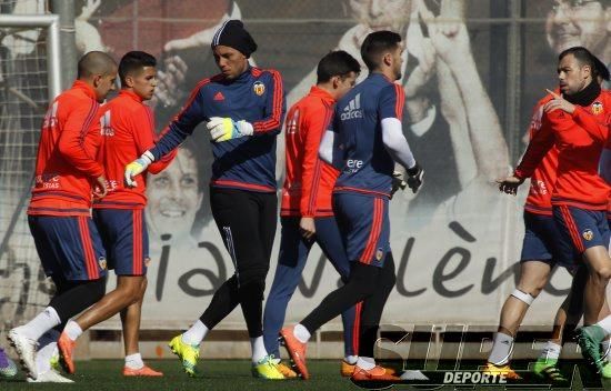 Entrenamiento del Valencia CF