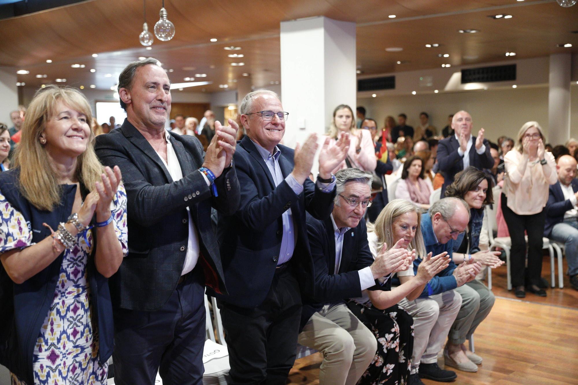 El cierre de campaña del PP en Gijón, en imágenes