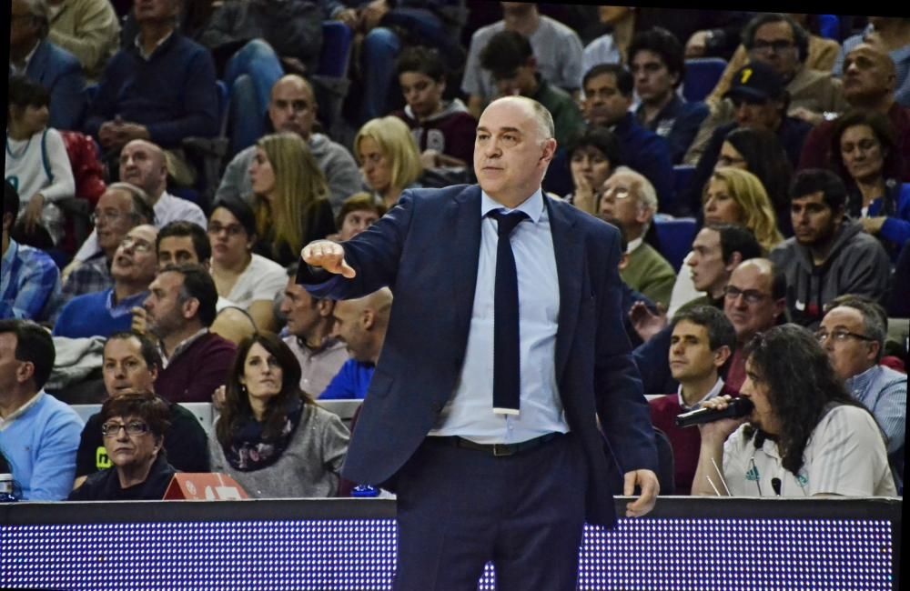 Pablo Laso durante un partido