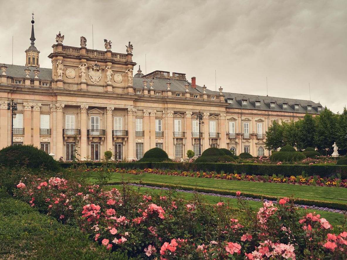 El Palacio Real de la Granja de San Ildefonso fue construido por orden de Felipe V