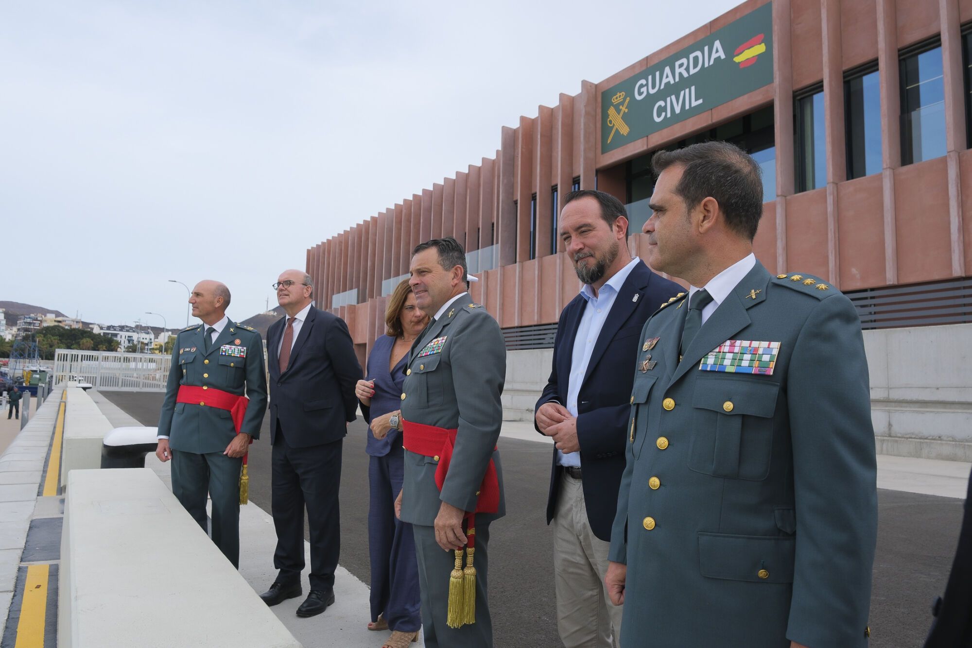 Inauguración de la Comisaría de la Guardia Civil en el Puerto de Las Palmas