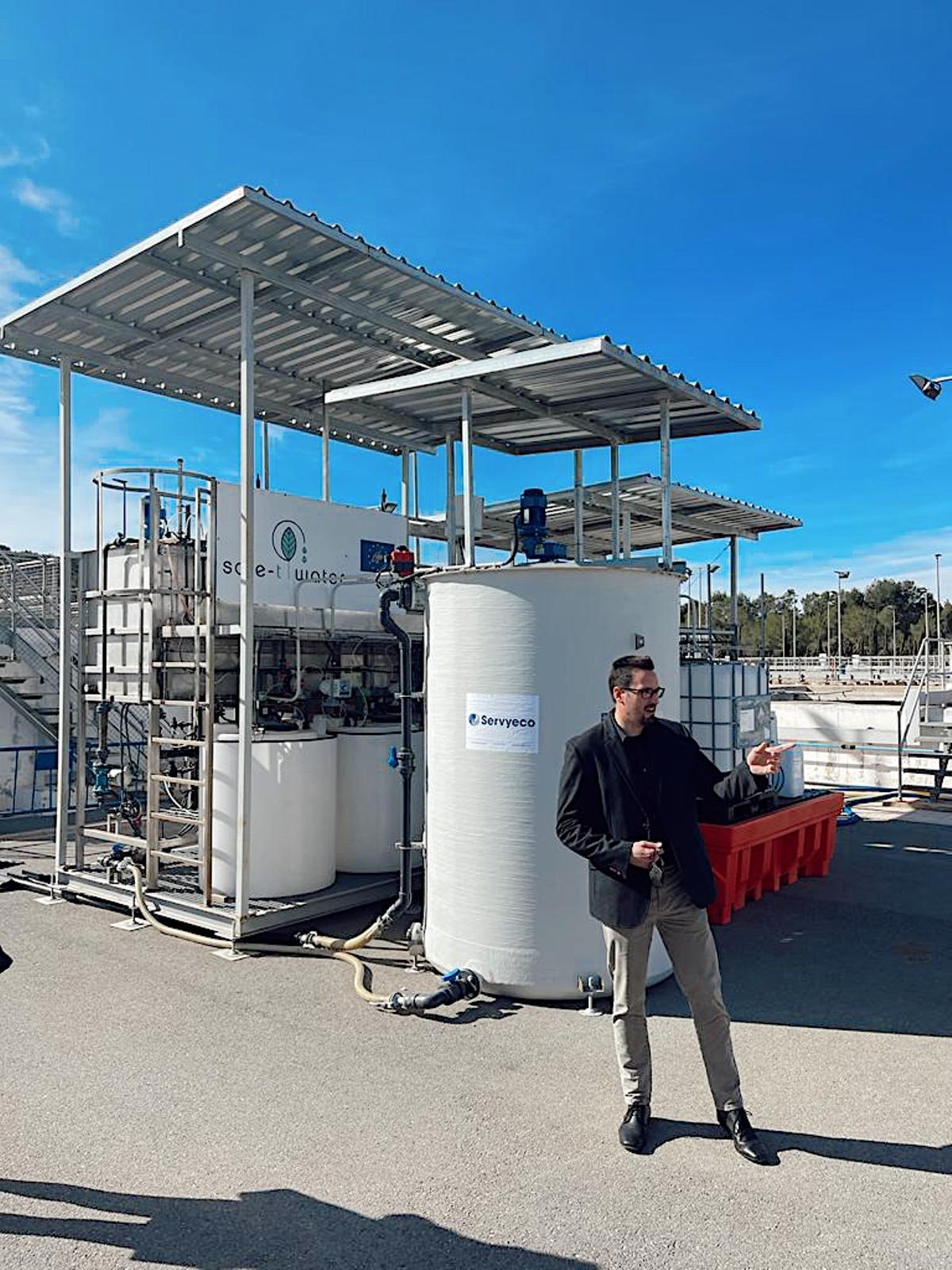 Planta piloto potabilizadora (La Presa, Valencia).