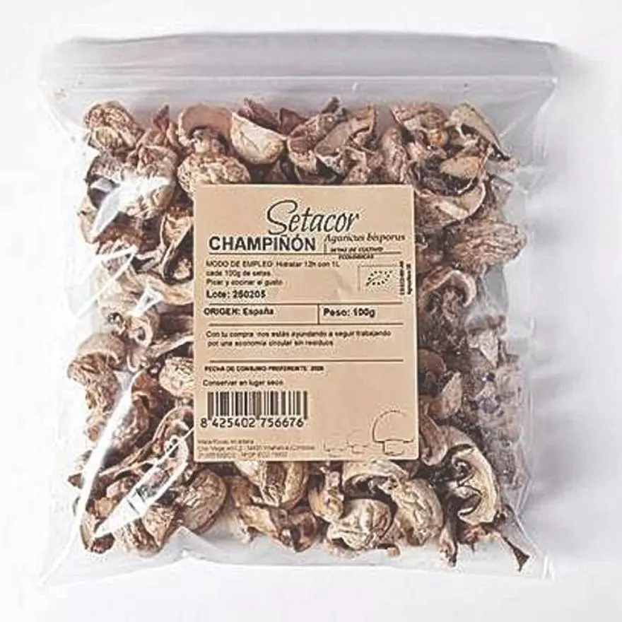 Setas deshidratadas